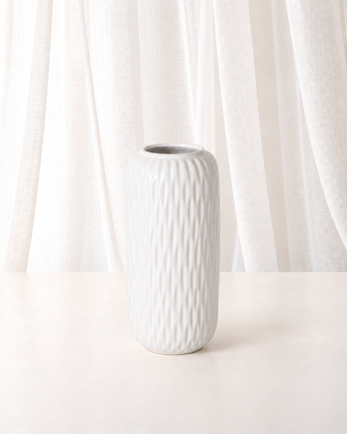 White Porcelain Bud Vase Set | Set of 4