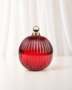 Ribbed Bauble Candle | Small